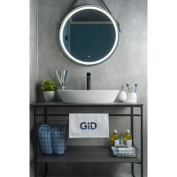 Раковина Gid Lago N9397 51141, 61 см, фаянс, белая
