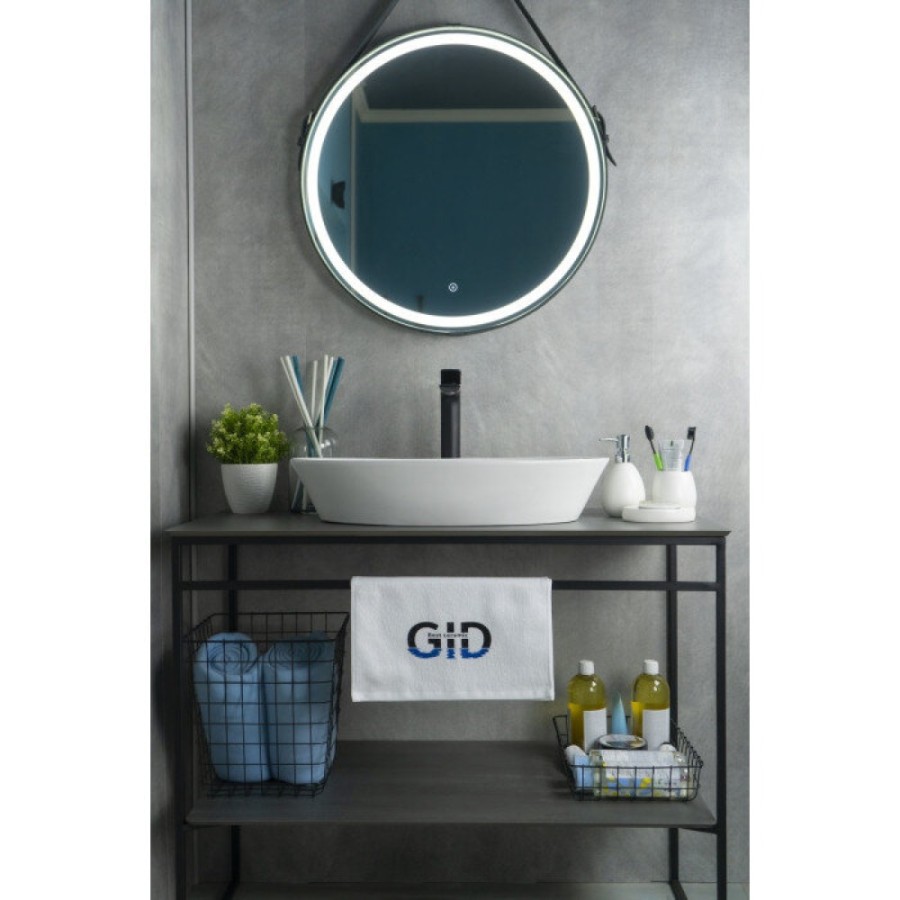 Раковина Gid Lago N9397 51141, 61 см, фаянс, белая