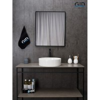 Раковина Gid Esfera N9423 51143, 40 см, фаянс, белая