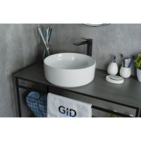 Раковина Gid Esfera N9425 51144, 40 см, фаянс, белая