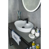 Раковина Gid Lago N9436 51150, 55 см, фаянс, белая
