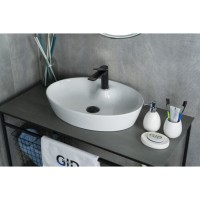 Раковина Gid Lago N9436 51150, 55 см, фаянс, белая