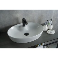 Раковина Gid Lago N9436 51150, 55 см, фаянс, белая
