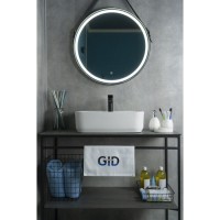 Раковина Gid Geometrico N9445 51155, 52 см, фаянс, белая
