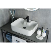 Раковина Gid Geometrico N9445 51155, 52 см, фаянс, белая