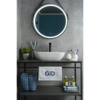 Раковина Gid Geometrico N9447 51157, 51 см, фаянс, белая
