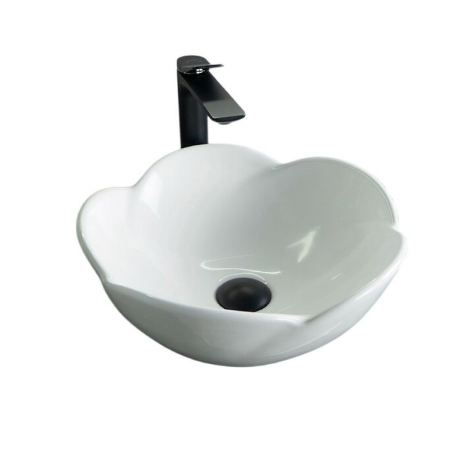 Раковина Gid Esfera N9078 51162, 38 см, фаянс, белая
