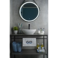 Раковина Gid Lago N900 51164, 41 см, фаянс, белая матовая