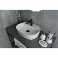 Раковина Gid Lago N9045 51166, 50 см, фаянс, белая