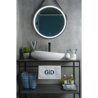 Раковина Gid Creativo N9050 51167, 59 см, фаянс, белая