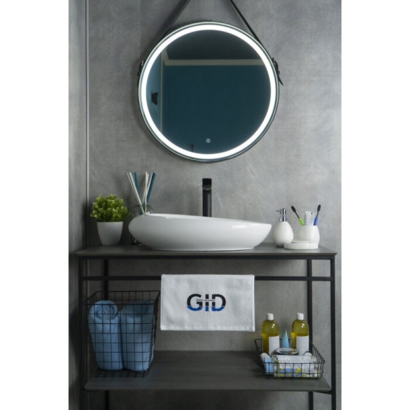 Раковина Gid Creativo N9050 51167, 59 см, фаянс, белая