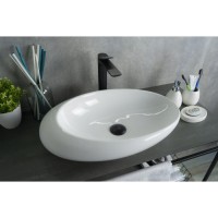 Раковина Gid Creativo N9050 51167, 59 см, фаянс, белая