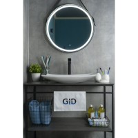 Раковина Gid Creativo N9177 51170, 60 см, фаянс, белая
