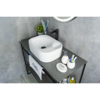 Раковина Gid Creativo N9266 51173, 47 см, фаянс, белая