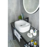 Раковина Gid Creativo N9266 51173, 47 см, фаянс, белая