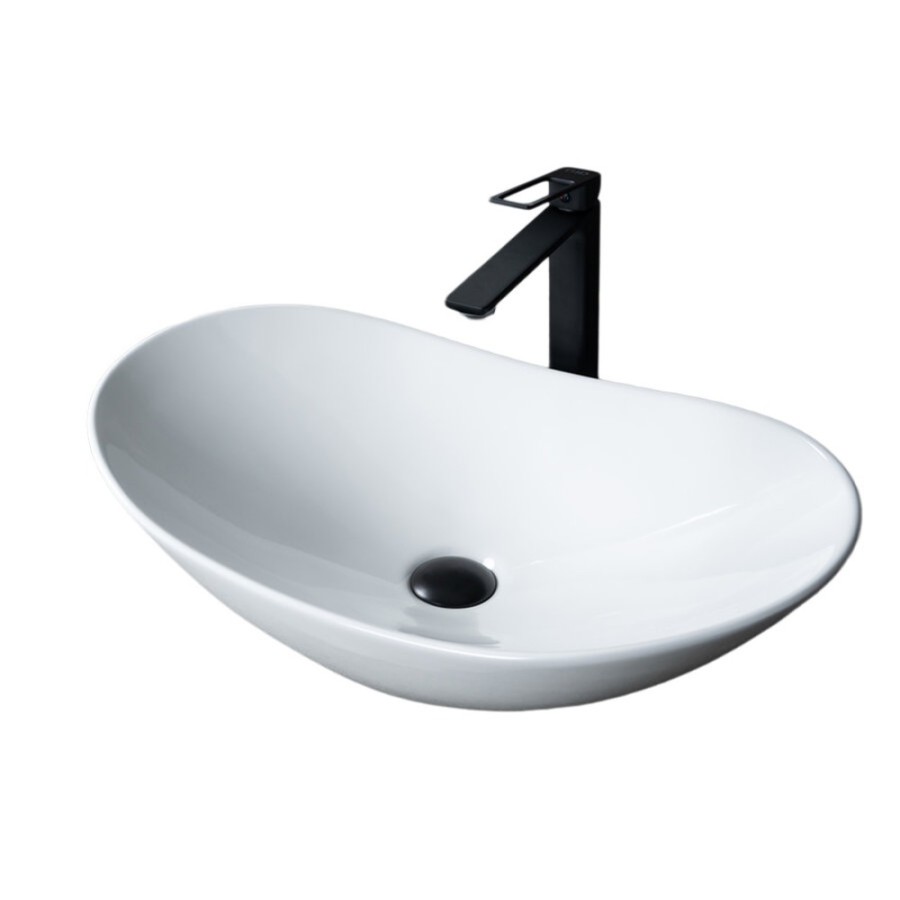Раковина Gid Lago N9811 51175, 61 см, фаянс, белая