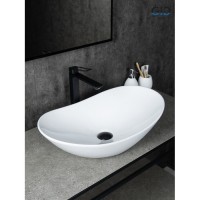 Раковина Gid Lago N9811 51175, 61 см, фаянс, белая