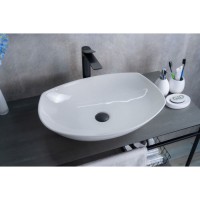 Раковина Gid Creativo N9137 51177, 56 см, фаянс, белая