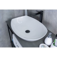 Раковина Gid Creativo N9137 51177, 56 см, фаянс, белая