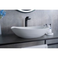 Раковина Gid Creativo N9137 51177, 56 см, фаянс, белая