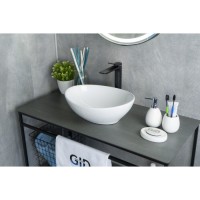 Раковина Gid Lago N9138 51178, 41 см, фаянс, белая