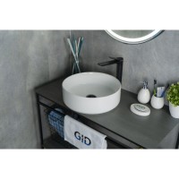 Раковина Gid Esfera N9424 51179, 40 см, фаянс, белая