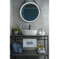 Раковина Gid Geometrico D1301 51180, 42 см, фаянс, белая