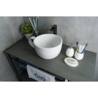 Раковина Gid Creativo N9055 51186, 40 см, фаянс, белая