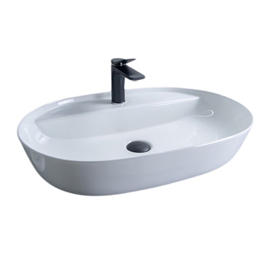 Раковина Gid Lago D1346 51194, 61 см, фаянс, белая