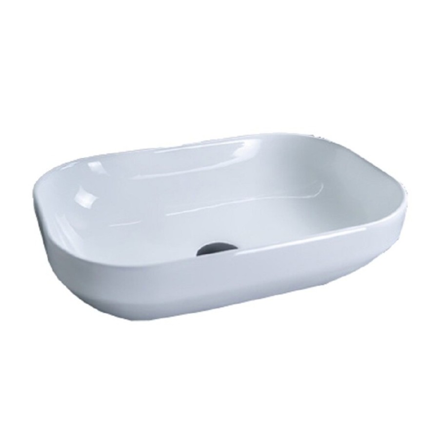 Раковина Gid Lago D1468 51195, 50 см, фаянс, белая