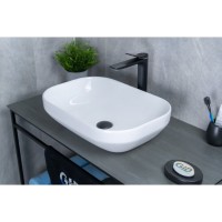 Раковина Gid Lago D1468 51195, 50 см, фаянс, белая