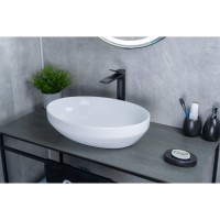 Раковина Gid Lago D1469 51196, 50 см, фаянс, белая
