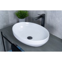 Раковина Gid Lago D1469 51196, 50 см, фаянс, белая