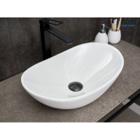 Раковина Gid Lago N9133 51201, 48 см, фаянс, белая