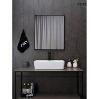 Раковина Gid Geometrico N9092 51202, 55 см, фаянс, белая