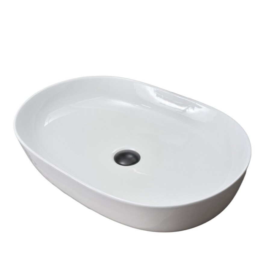 Раковина Gid Lago D1348 51204, 61 см, фаянс, белая