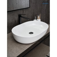 Раковина Gid Lago D1348 51204, 61 см, фаянс, белая