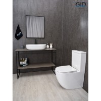 Раковина Gid Lago D1348 51204, 61 см, фаянс, белая