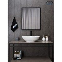 Раковина Gid Lago N9005 51206, 51 см, фаянс, белая