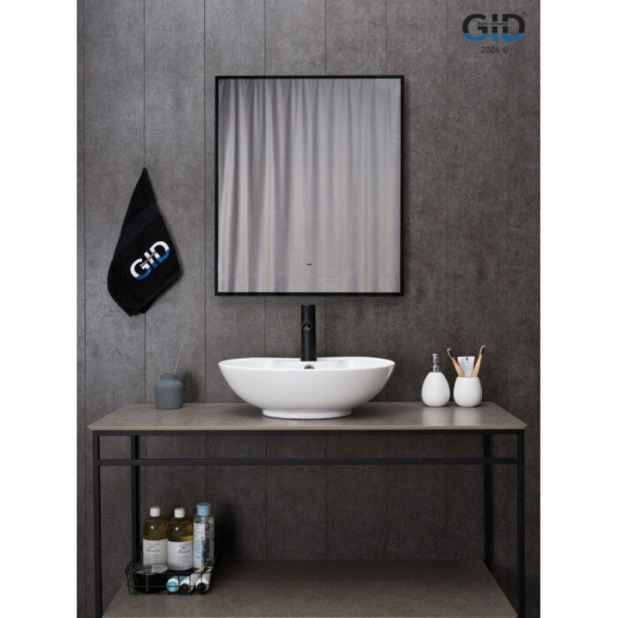 Раковина Gid Lago N9005 51206, 51 см, фаянс, белая