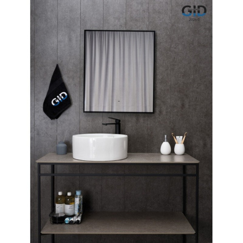 Раковина Gid Esfera N9130, 51212, 41 см, фаянс, белая
