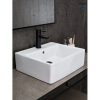 Раковина Gid Geometrico N9145 51214, 45 см, фаянс, белая