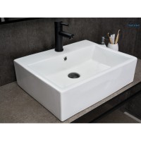 Раковина Gid Geometrico N9153 51215, 53 см, фаянс, белая