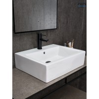 Раковина Gid Geometrico N9157 51216, 57 см, фаянс, белая