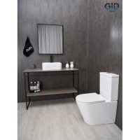 Раковина Gid Geometrico N9257, 51217, 43 см, фаянс, белая