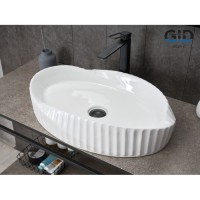 Раковина Gid Creativo 888s 51223, 60 см, фаянс, белая