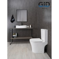 Раковина Gid Creativo 888s 51223, 60 см, фаянс, белая