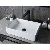 Раковина Gid Geometrico N1204 51225, 45 см, фаянс, белая
