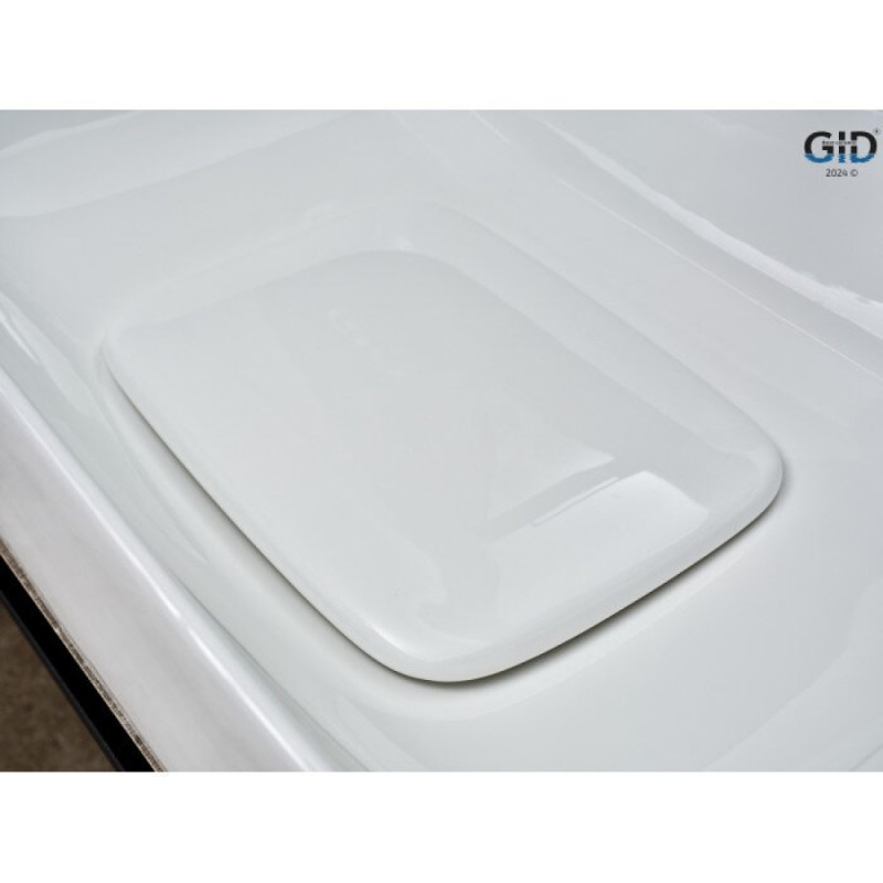 Раковина Gid Geometrico N9598 51230, 61 см, фаянс, белая