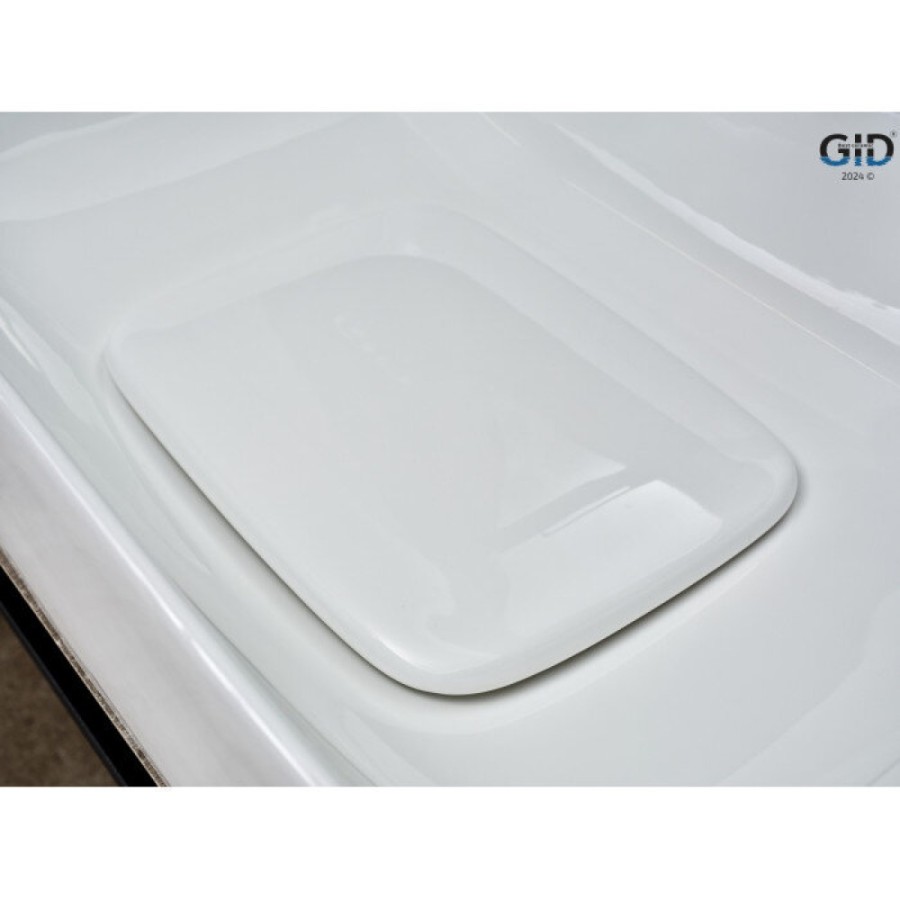 Раковина Gid Geometrico N9598 51230, 61 см, фаянс, белая
